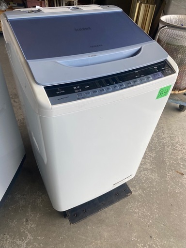 NO B434?福岡市内配送設置無料✨?日立 全自動洗濯機 ビートウォッシュ 7kg ブルー BW-V70A A