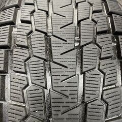 YOKOHAMA ice GUARD G075 265/60R18 18インチ スタッドレス 4本 21年製 バリ溝 ランクルプラド パジェロ ハイラックス　(STA026)の画像
