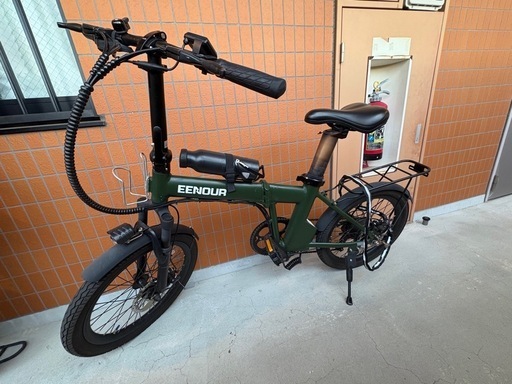 【T太郎専用】EENOUR C4 電動アシスト自転車 オリーブグリーン【美品】 EENOUR C4 電動アシスト自転車 オリーブグリーン (ひろ.) 大口の