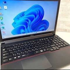 【最新OS搭載！】2025 8月分⑩ 最新Windows 11 HDD320GB メモリ4GB FMV i5(第3世代）の画像