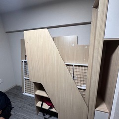 二段ベッド（マットレス付き）
　の画像