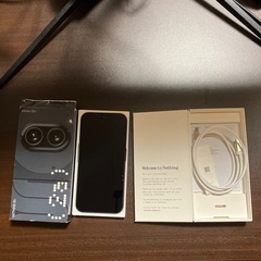 8/31迄　中古 nothing phone (2a) ブラックの画像