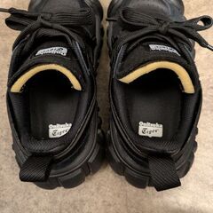 【Onitsuka Tiger】※新品同様※オニツカタイガー DENTIGRE LS 24.5cm ブラックの画像