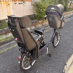 電動アシスト自転車◇Panasonic◇ギュット クルーム◇20型◇3段ギアの画像