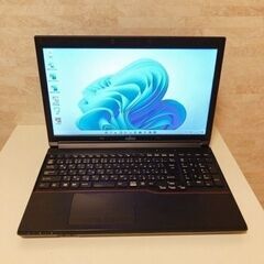 【最新OS搭載！！】2025 8月分⑫ 最新Windows 11 SSD256GB メモリ8GB FMV i3(第四世代）の画像