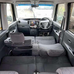 24年式☆月々9千円〜分割可❗️車検2年付き！【名義変更代込み】広い車内！大人気‼️ダイハツ タントカスタム☆SDナビ付き☆走行中DVD見れます♪ETC付き☆純正アルミ☆事故修復歴無し☆便利な電動スライドドア☆ドライブレコーダー☆そのまま乗って帰れます！の画像