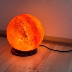 ヒマラヤ岩塩　ソルトランプ（球型）の画像