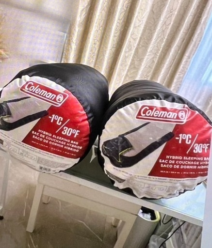 【出品予定】Coleman コールマン シュラフ 大人用 子供用 マミー型 寝袋 キャンプ用品 アウトドア用品