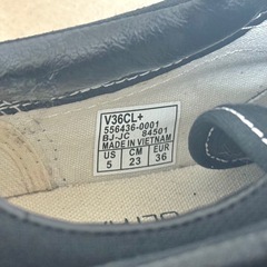 VANS オールドスクール  BLACK/WHITE サイズ：23cm の画像