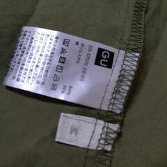 GU　Aラインシャツワンピース　Aラインチュニックの画像