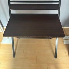 モニター台付折りたたみデスクの画像