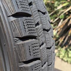 三菱アイ　DUNLOP　スタッドレスタイヤ4本セットの画像