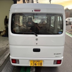 車検付き乗って帰れる！切替式4WD! 4AT! スズキ エブリイバンの画像