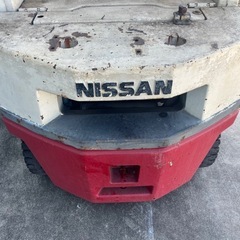 NISSAN フォークリフト 日産 MT 動作問題なしの画像