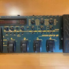 ZOOM GFX-8 ギターエフェクトプロセッサーの画像
