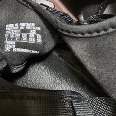 NIKE ブラック スポーツサンダルの画像