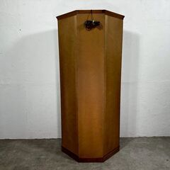 『FUJIFURNTURE』富士ファニチア キュリオケース ガラスキャビネット ガラスショーケース ショーケース コーナーキャビネット 飾棚 飾り棚 照明付き RWcur1の画像