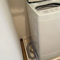 ハイアール 全自動洗濯機 2019年製の画像
