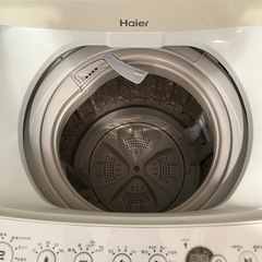 ハイアール 全自動洗濯機 2019年製の画像