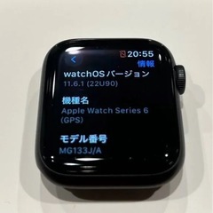 【アップルウォッチ】Apple Watch series6 40
mm の画像