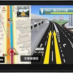 広い道を優先して案内　EASYOWN カーナビ [2023地図搭載]　新品同様の画像