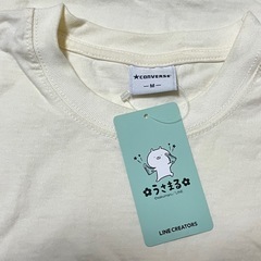 うさまる×コンバース コラボTシャツ② 綿100%の画像