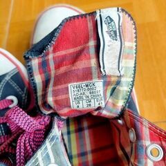  ◆vans ヴァンズ 26cm ハイカットスニーカー 中古品の画像