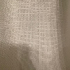 ニトリ パレット2 アラン レースカーテン 幅100×丈178 茶系（巣鴨 引き取り）の画像