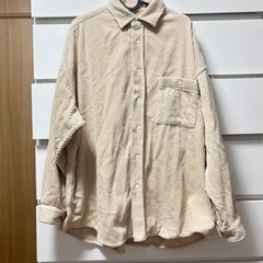 【MAISON SPECIAL】 コーデュロイシャツ ベージュの画像