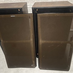 SONY G7 大型スピーカーの画像