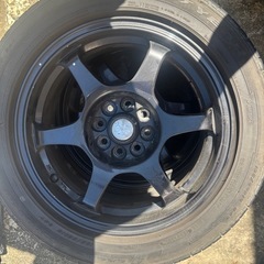 メーカー不明ホイール4穴と5穴マルチのホイールみたいです！の画像