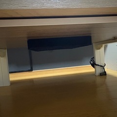 こたつ付テーブルの画像