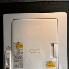 6kg乾燥機と乾燥機台セット　DE-N60WV 2017年製の画像