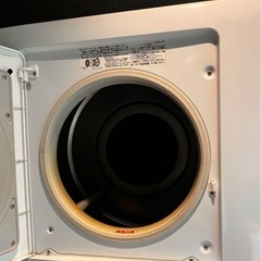 6kg乾燥機と乾燥機台セット　DE-N60WV 2017年製の画像