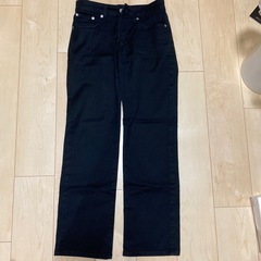 EDWIN 503 ブラックデニム 29×33の画像