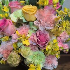 ご相談中/お値打ち☆カラフル花束💐（20日宅配ボックス引取り）の画像