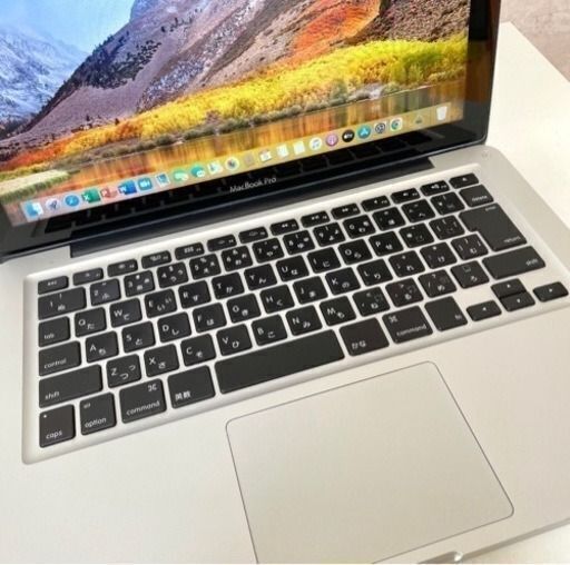 【動画編集におすすめ！】2025 8月分⑬ 最新MacBook Pro 大容量HDD500GB搭載 メモリ8GB Corei5 iPh