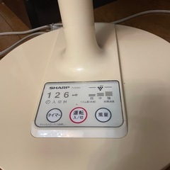 SHARP扇風機　さしあげますの画像