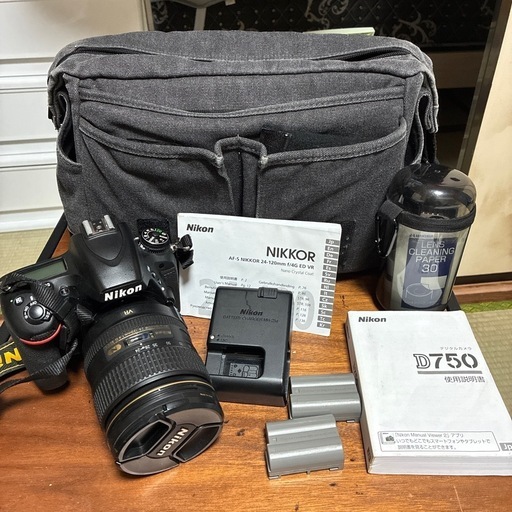Nikon D 750 カメラ (フルサイズセンサー搭載 高画質)