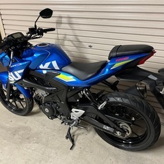 SUZUKI GSX-S125 ABS 実動 トリトンブルーメタリック gsx yzf cbr cb125rの画像