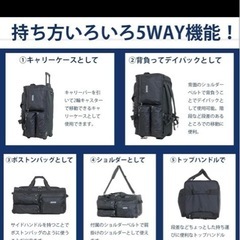 アウトドア　キャリーボストン　　の画像