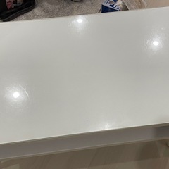 【美品】ガラス天板テーブルの画像