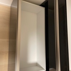 キッチンボード 食器棚 幅120cm コンセント付きの画像