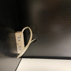 キッチンボード 食器棚 幅120cm コンセント付きの画像