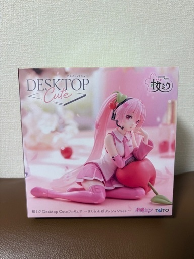 coarse kawaii sa nan　フィギュア 桜ミクDesktop Cute フィギュア～さくらんぼクッションver
