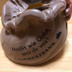 希少　Commerzbank コメルツバンク　ビンテージ　　貯金箱　80年代~の画像