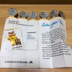 希少　Commerzbank コメルツバンク　ビンテージ　　貯金箱　80年代~の画像
