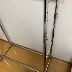 二連ハンガーラックの画像