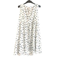 【美品】エムシーシスター❤ノースリーブロングカーディガン　花柄の画像