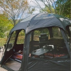 KZM OUTDOOR カズミ アウトドア ビバドームシェルタープライム ブラックの画像